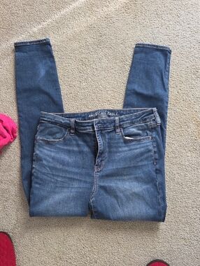 American Eagle Outfitters Blue Skinny Jeans - Classic Wash